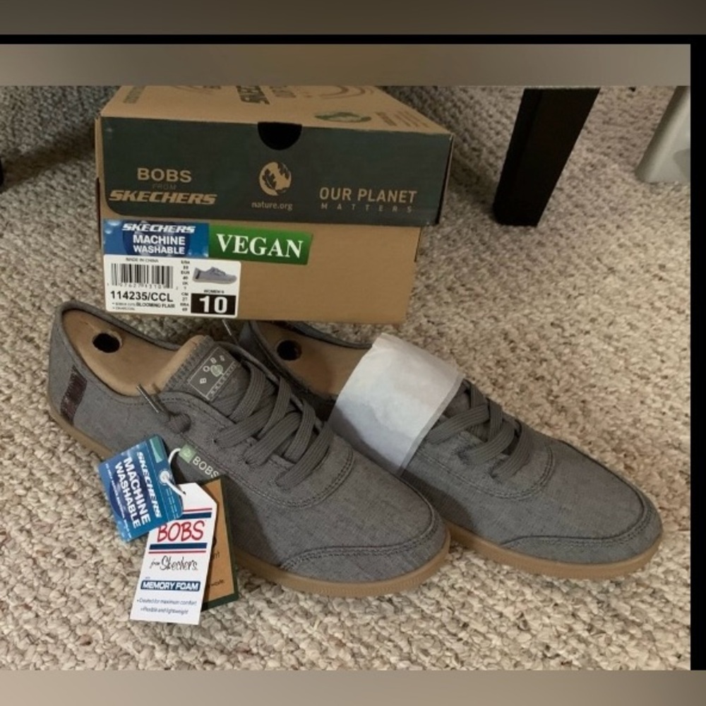 BOBS Skechers Gray Sneakers